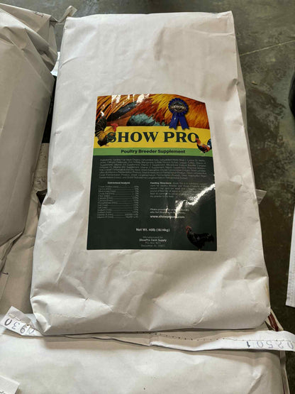 Show Pro Premium Poultry Breeder Supplement – Fertility & Vitality Formula