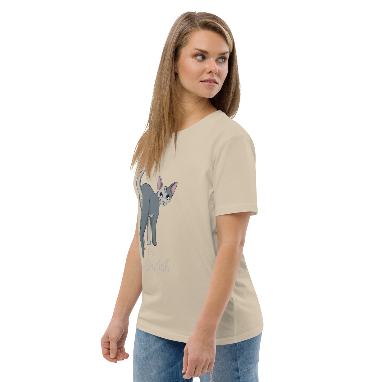 "I LOVE SPHYNX STARFISH" UNISEX ECO TEE