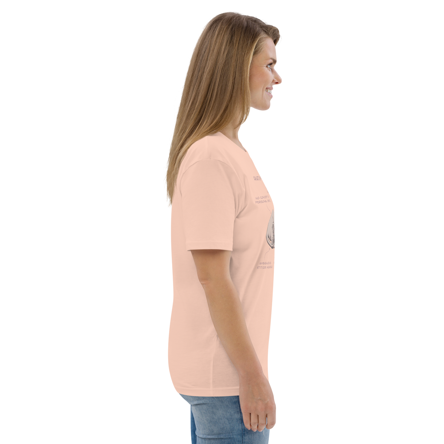 "ANATOMY OF A SPHYNX" UNISEX ORGANIC TEE