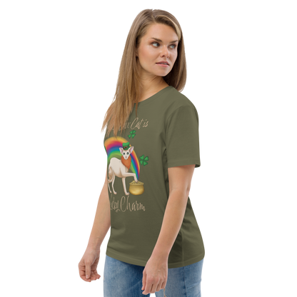 "MY SPHYNX CAT IS MY LUCKY CHARM" - UNISEX TEE
