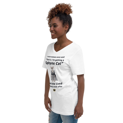 "FUCK IT - I'M GETTING A SPHYNX CAT" ECO TEE